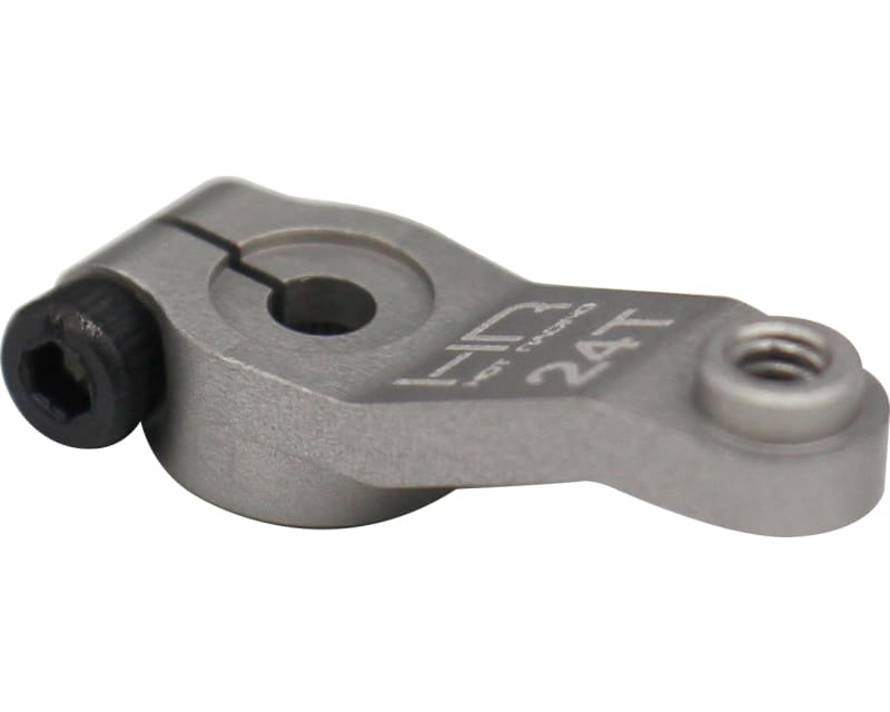 Aluminum 24T Clamping Servo arm TLR 22