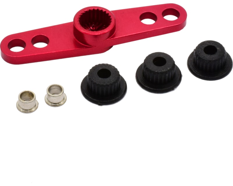 Red I Shaped CNC Alum. Servo Arm