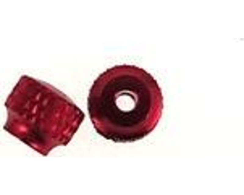 Tap to zoom Red alum. knurled collar (2)