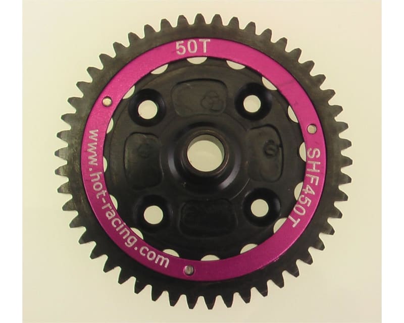 Purple lightweight spur gear 50t
