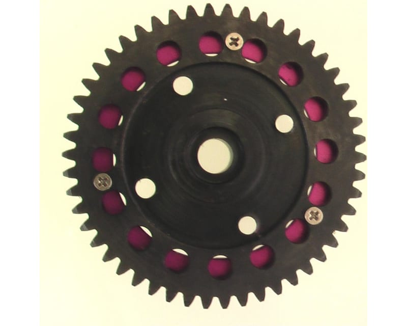 Purple lightweight spur gear 50t