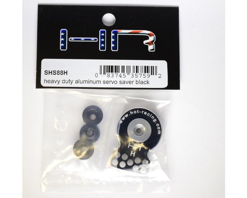 Heavy Duty Aluminum Servo Saver (Black)