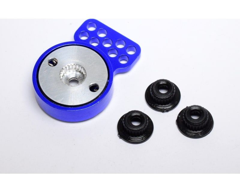 Tap to zoom Medium Duty Aluminum Servo Saver (Blue)
