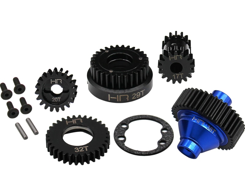 Hardened Steel Two-Speed Gear Set - TRA Jato