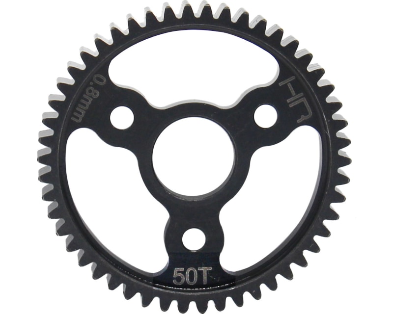 Tap to zoom Steel Spur Gear (50t 0.8 Mod)(Green) - TRA