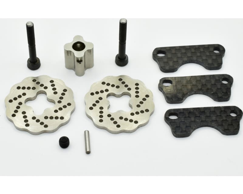 Carbon Dual Steel Wave Brake Jt