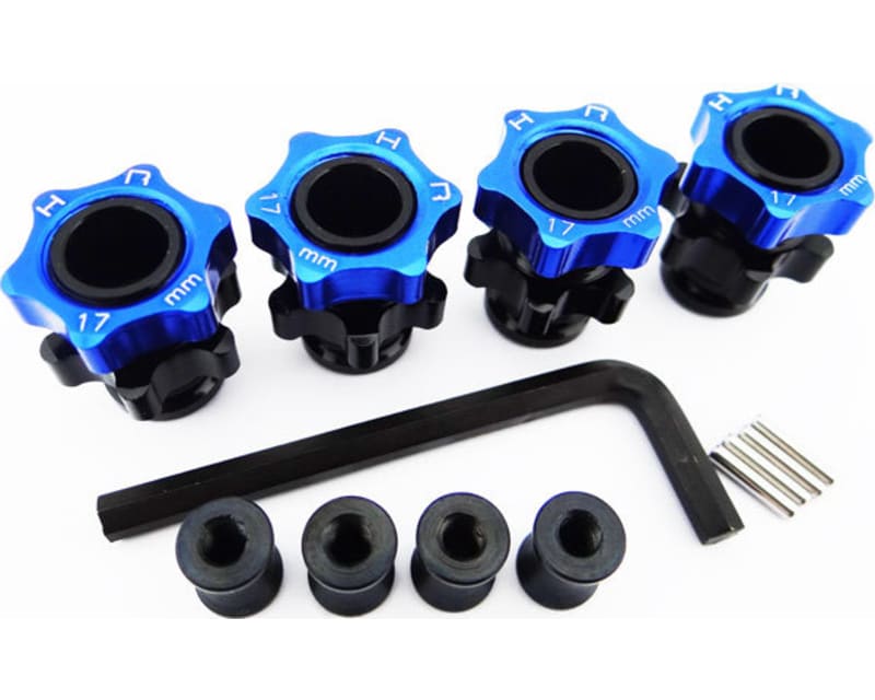 Light Weight Splined 17mm Hubs Slash 4x4