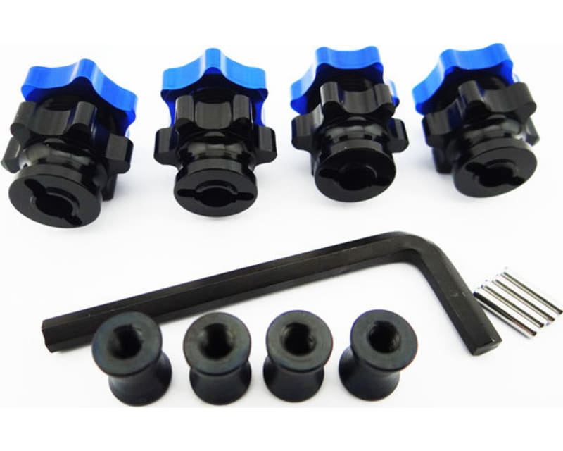 Light Weight Splined 17mm Hubs Slash 4x4