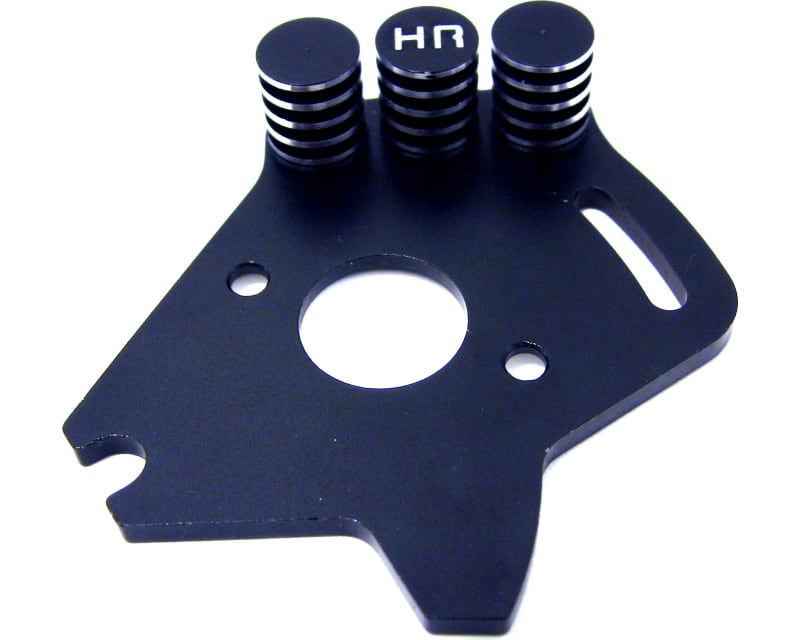 Black Aluminum Heat Sink Motor Plate