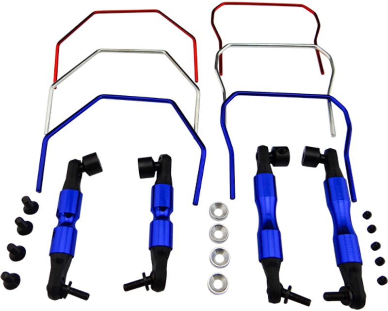 Front & Rear Sway Bar 4WD Slash Rally