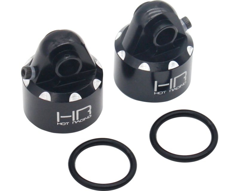 Aluminum bleeder shock caps Sledge