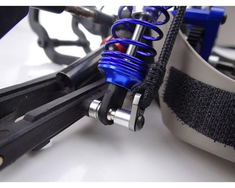 Suspension Travel Limit Straps 90mm (Gunmetal)(2)