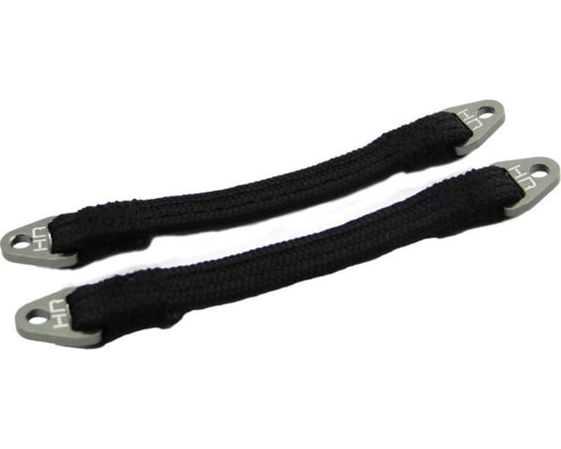 Suspension Travel Limit Straps 90mm (Gunmetal)(2)