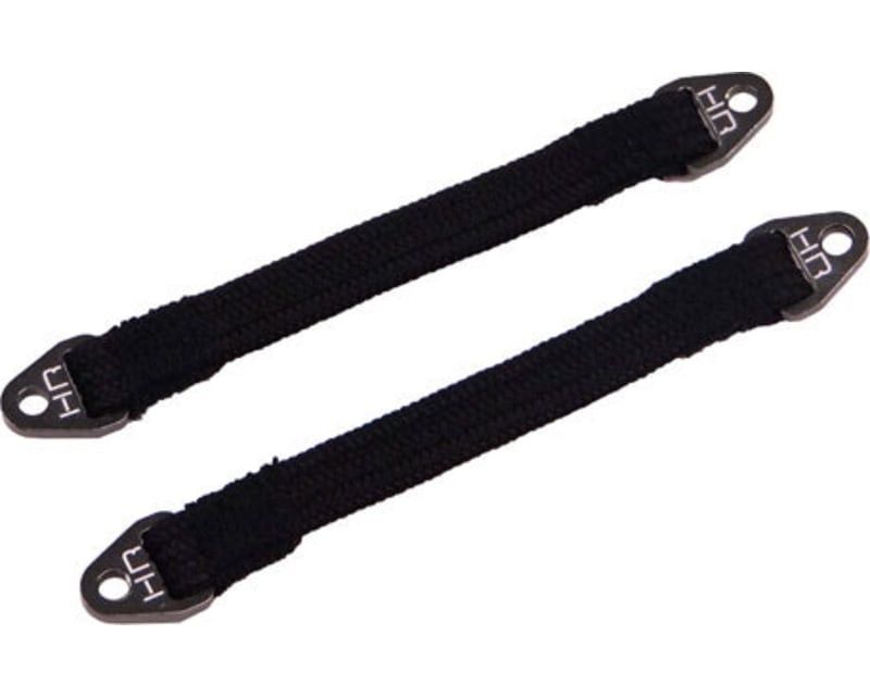Suspension Travel Limit Straps 90mm (Gunmetal)(2)