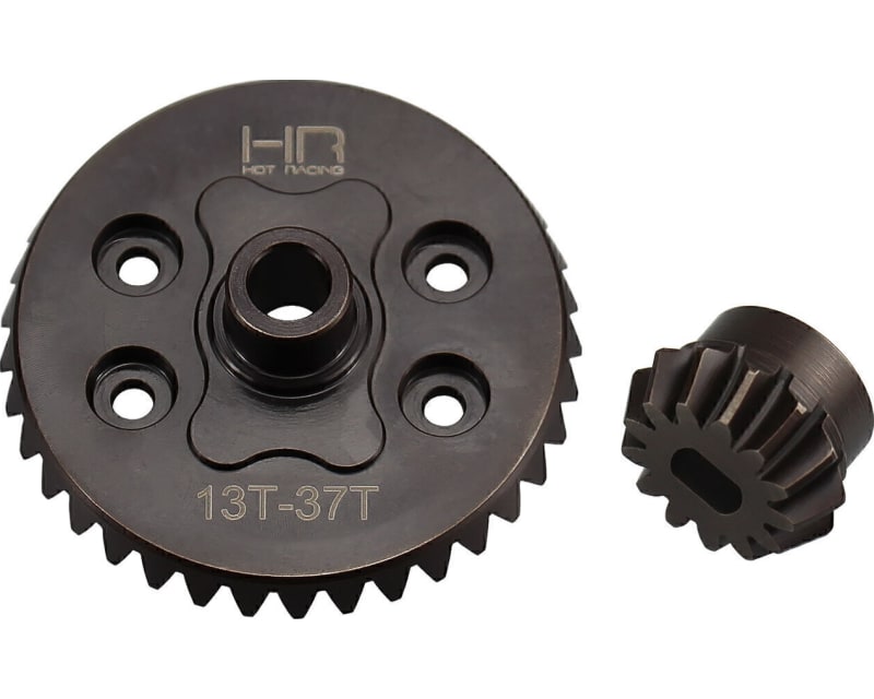 Tap to zoom 37t/13t Helical Rear Gear for Center diff Mini Slash