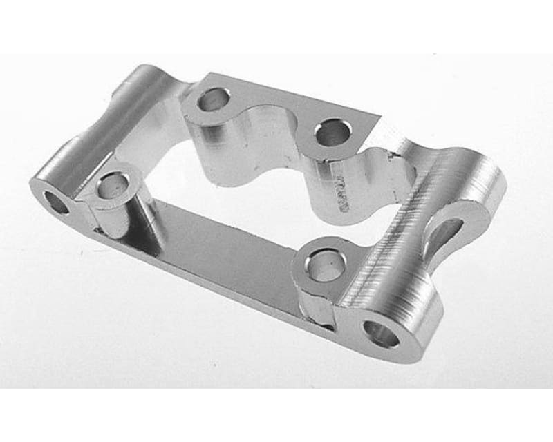 Losi Mini-T 1.0 Silver Aluminum Front Arm Mount