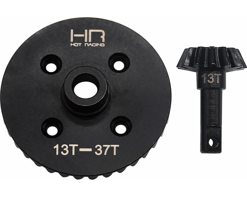 37t/13t Steel Helical Diff Ring/Pinion Front Gear TRA Maxx