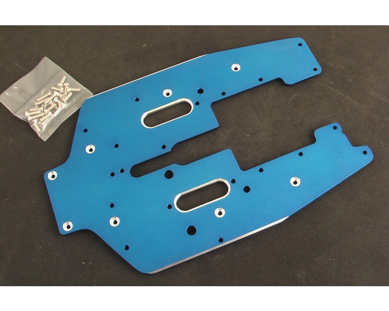 Tamiya Terra Crusher 5mm Rib Chassis Blue