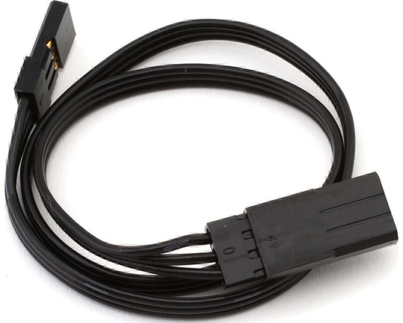 Tap to zoom Servo Extension (Black) (250mm)