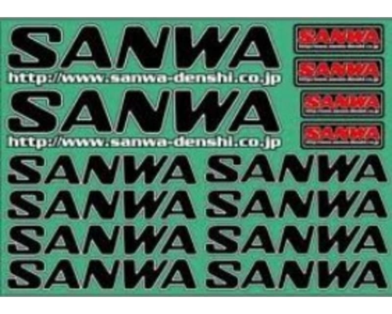 Sanwa Decal - Black photo