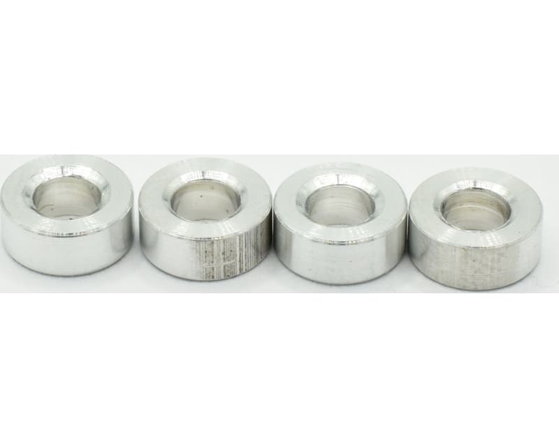 6x2.5mm Aluminum Spacers (4)