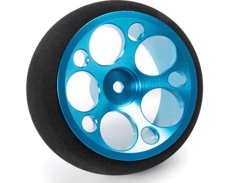Aluminum Wide Wheel - Circle - Blue
