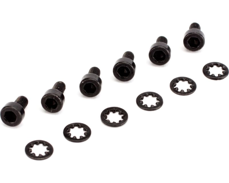 Socket Head Metal Gear Servo Screws & Washers 6