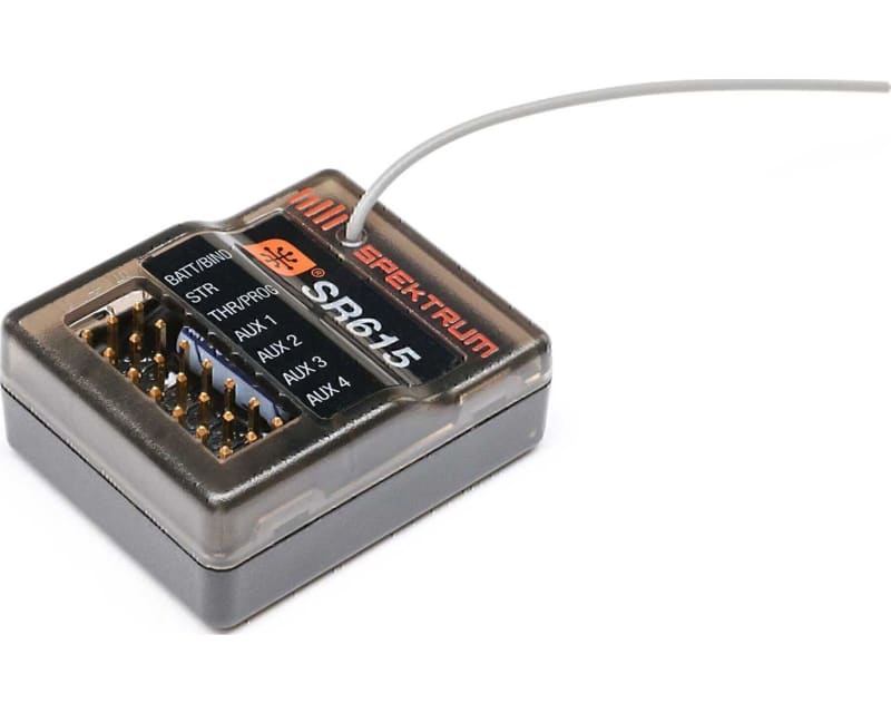 SR615 DSMR 6-Channel Water Resistant Receiver