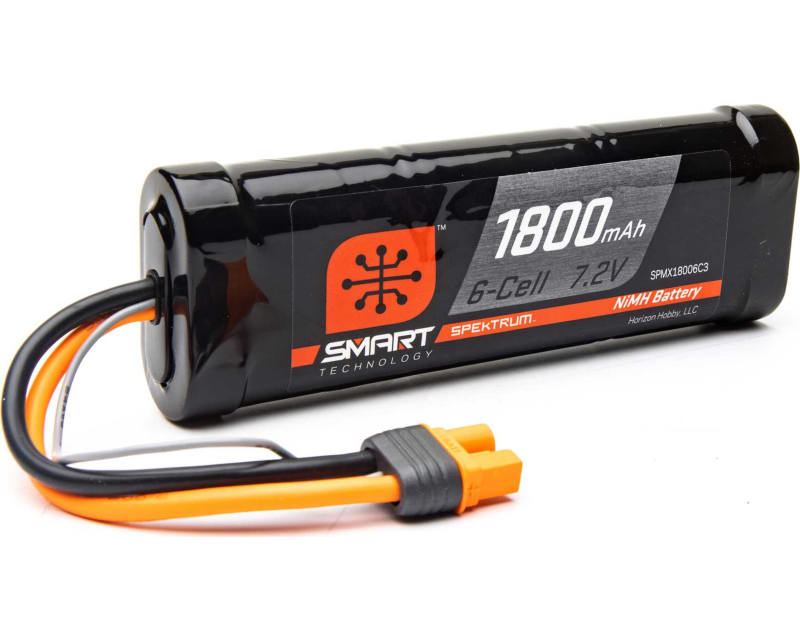 1800mah 6-Cell 7.2v Smart NiMh Battery; Ic3 photo