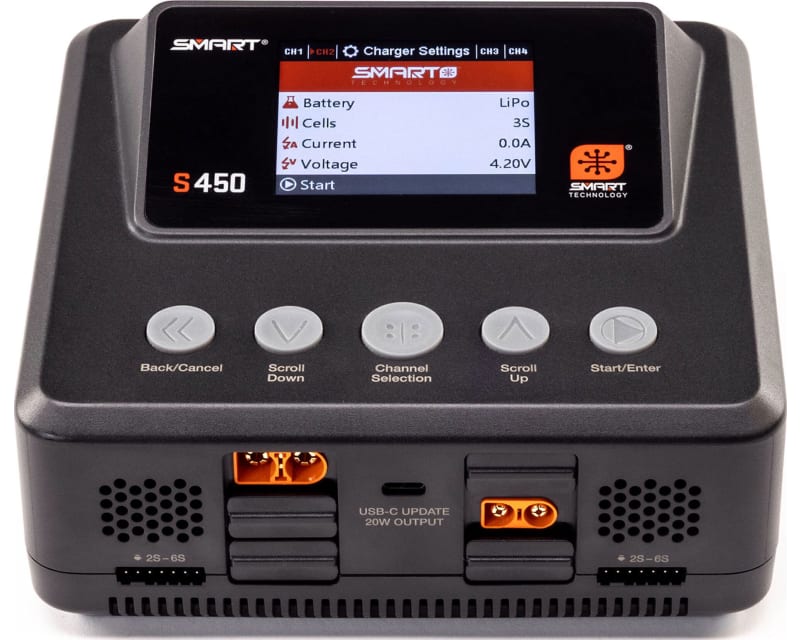 S450 G2 AC/DC Smart Charger 4x50W