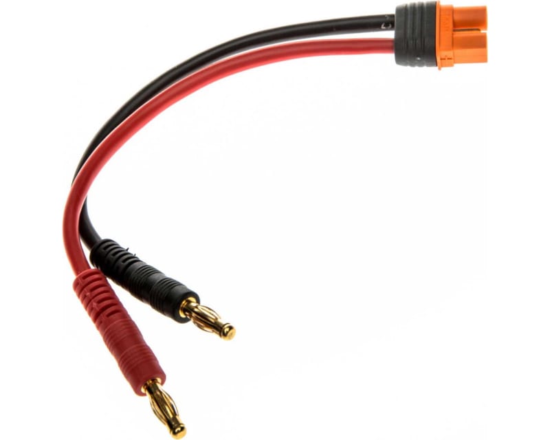 Adapter: IC3 Battery / 4mm Male Bullets 6 13AWG
