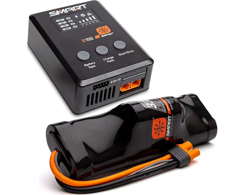 Smart Powerstage: 3300mah 7c NiMh & S100 Charger Ic3