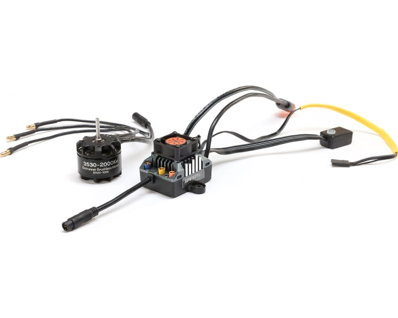 Firma 1/10 Smart Sensored Outrunner Motor / Esc 2-in-1 2000kv