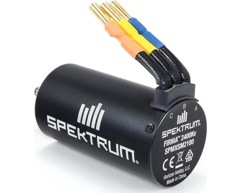 Firma 3668 2400kv 4-Pole brushless Motor: 5mm