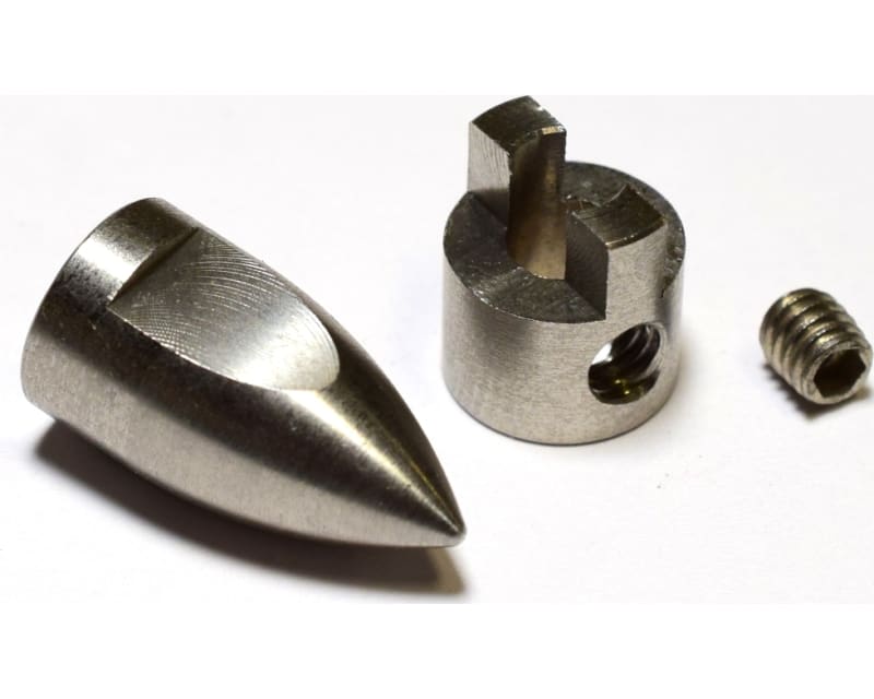 Tap to zoom Ss Conical Bullet M4 Prop Nut & Drive Dog Tra M41 Dcb Spartan