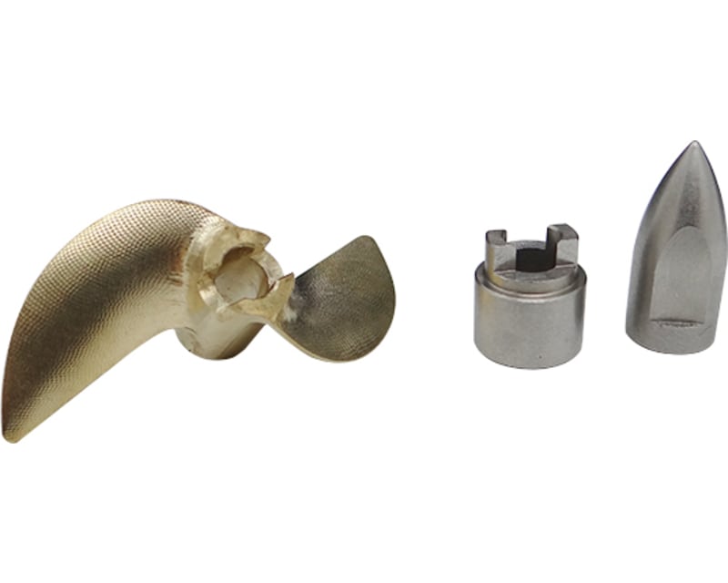 Tap to zoom 42x60mm Brass Prop Set SS Bullet Nut Drive Dog Tra M41/Spartan