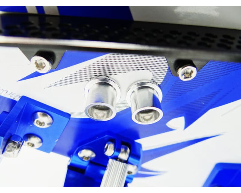 Aluminum Dummy Exhaust Pipes - Tra M41 & Spartan