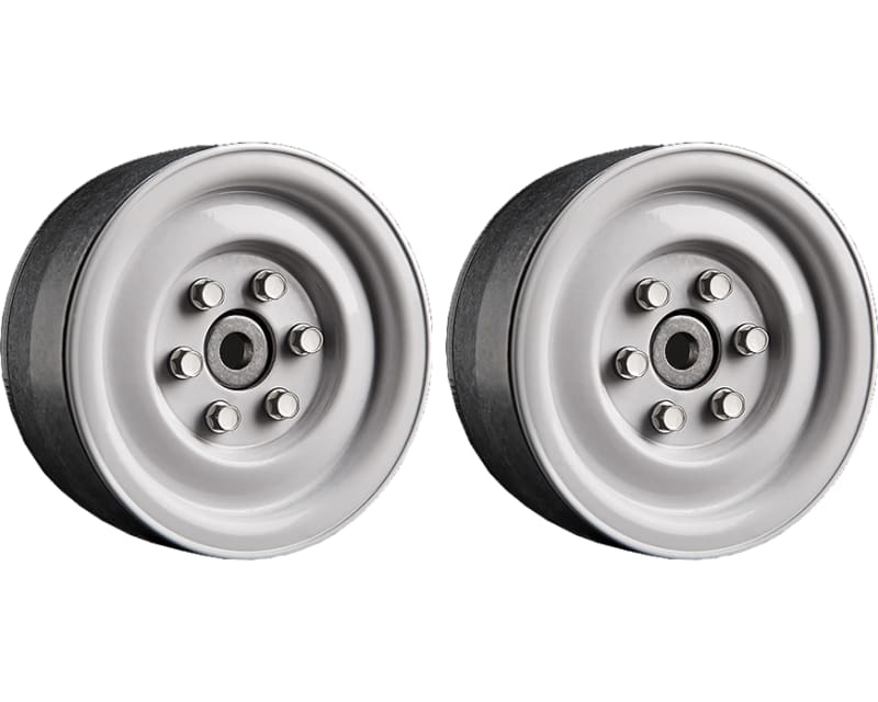 1.9 Sr03 Beadlock Wheels Gloss White 2