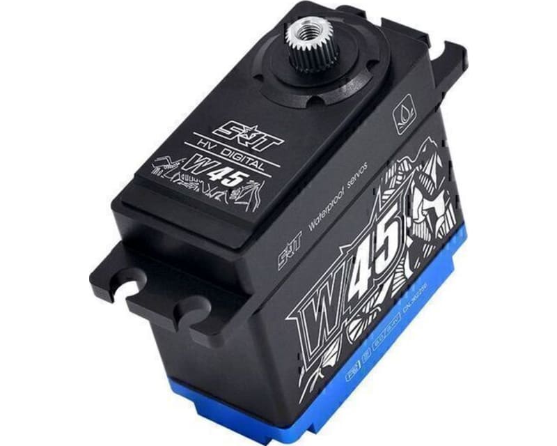 Tap to zoom Standard Hv Coreless Waterproof Servo, .18sec / 624.9oz @ 8.4v
