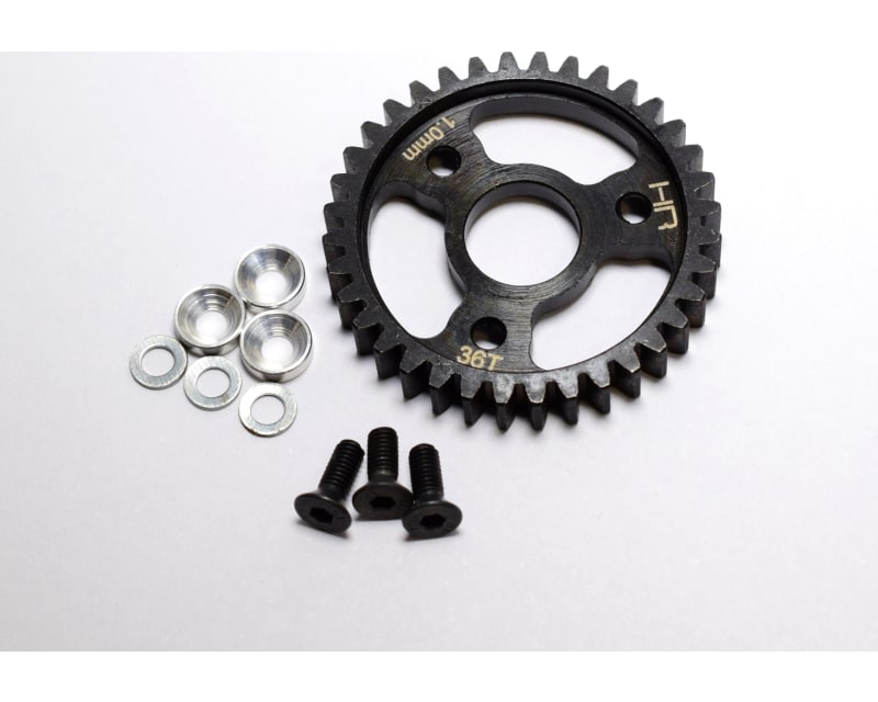 Steel Spur Gear (36T 1.0 Mod)(Silver) - TRA