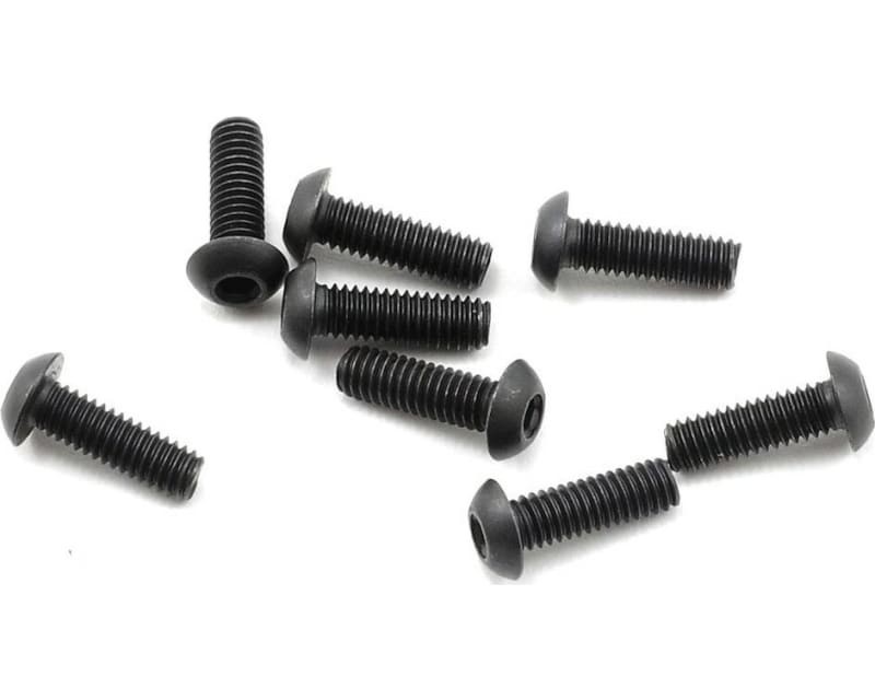 M2.5x8mm (BHCS) Button Head Cap Screws (8)