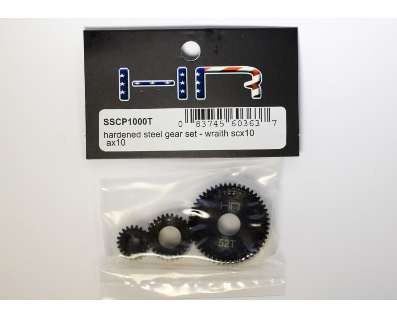 Hardened Steel Gear Set - Wraith SCX10 AX10