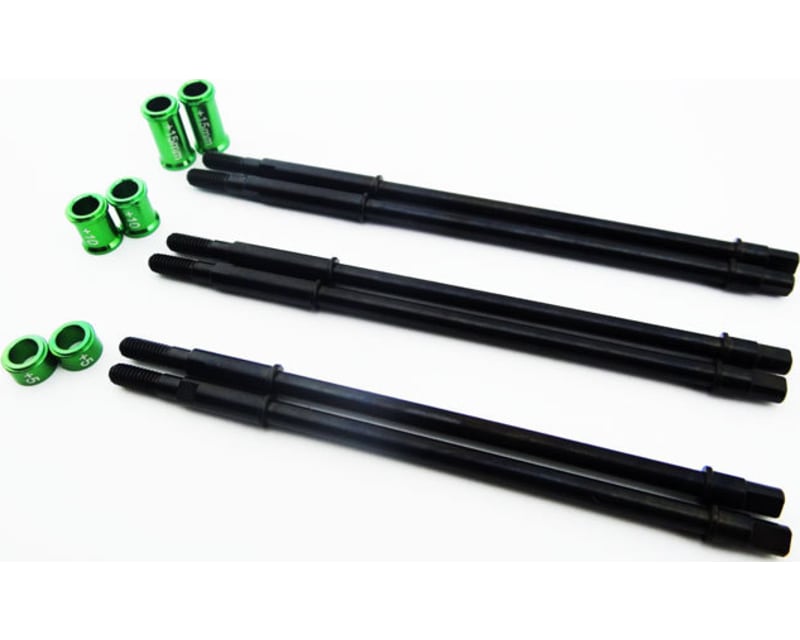 discontinued Wide Rear Axle Set +5mm +10mm +15mm (3pr) - Axial S