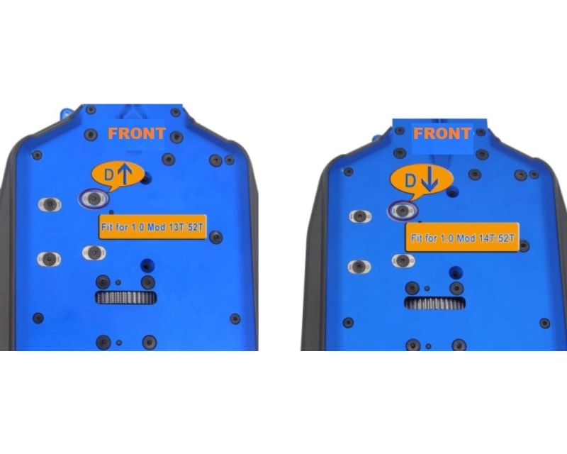 Mod 1 SS Motor Fix Mount Washer Sledge