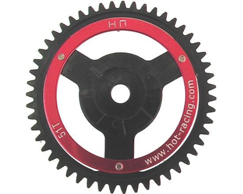 Tap to zoom discontinued Dds Red Steel Spur Gear 51t SAVX