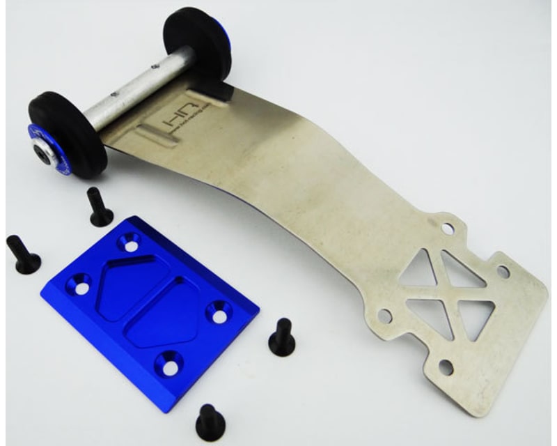 Stainless Steel Wheelie Bar - Electric Stampede Rustler