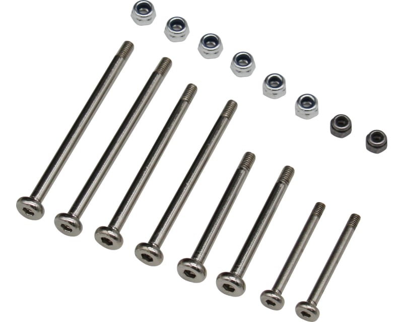 Hardened Chrome plated Steel Hinge-Pin Slash/Rustler