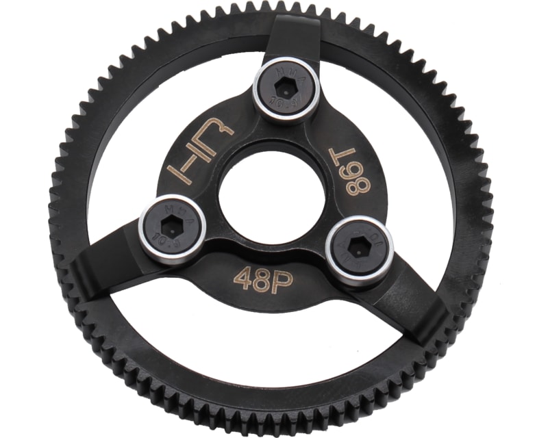 Tap to zoom Hardened Steel Spur Gear (86t 48p)(Silver) - TRA