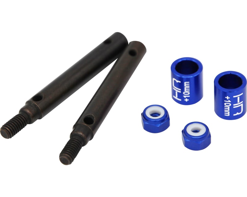+10mm S2 Spring Steel Portal Drive Stub Axles TRA Trx-4 photo