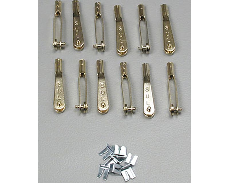 2-56 Gold-N-Clevises 12